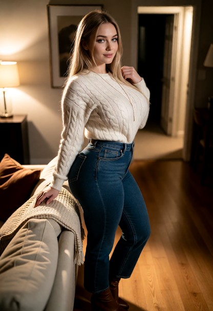 Sakura is a 21-year-old caucasian nordic adult woman, with long straight hairstyle, blonde hair, voluptuous exaggerat…